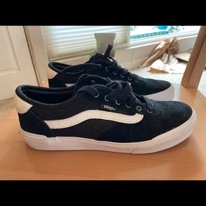Vans kids Old School black and white size 7